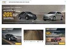 Tablet Screenshot of findchevydeals.com